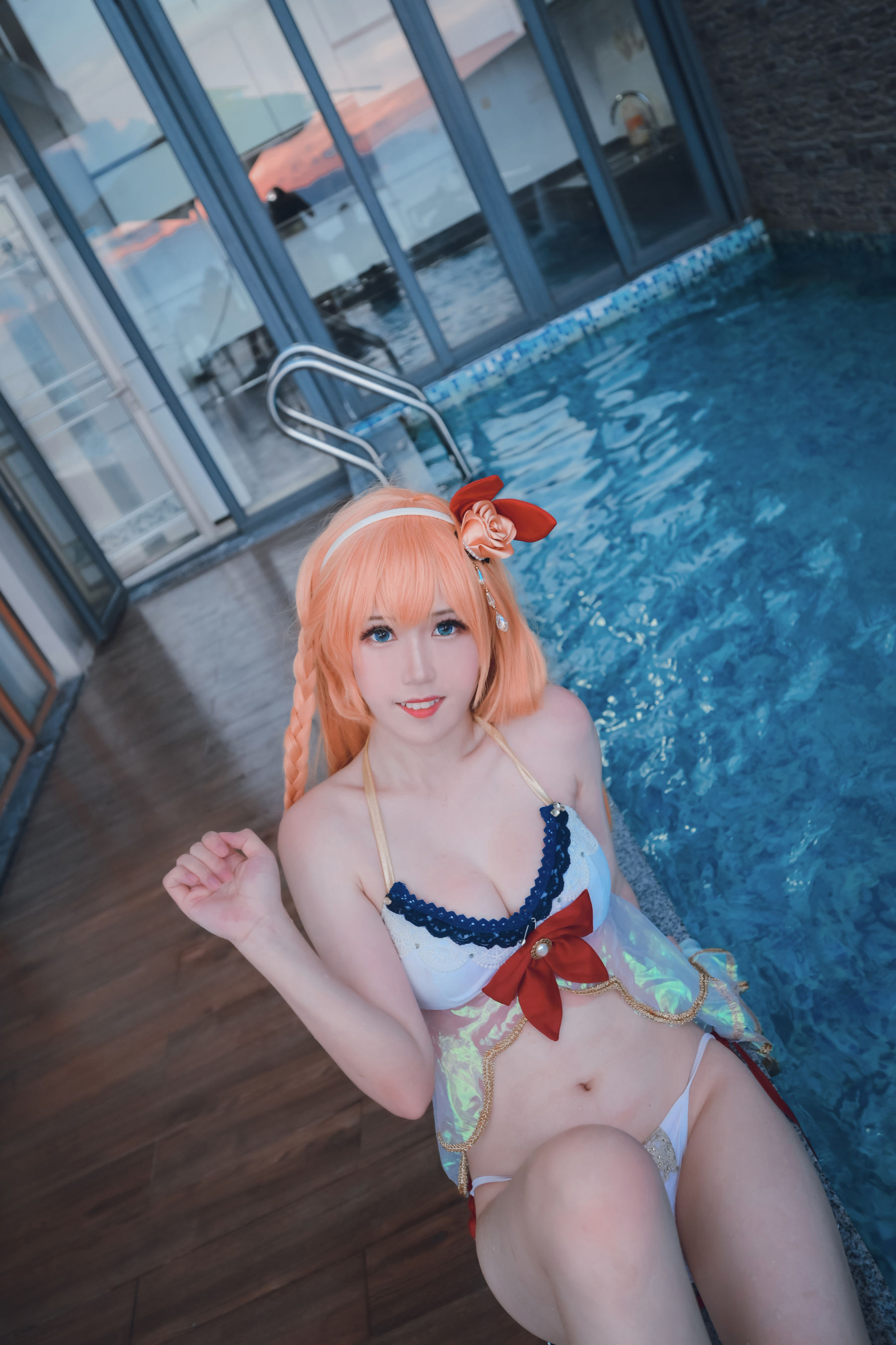 [福利COS] 流年不停_w - 佩可莉姆泳装（18P）