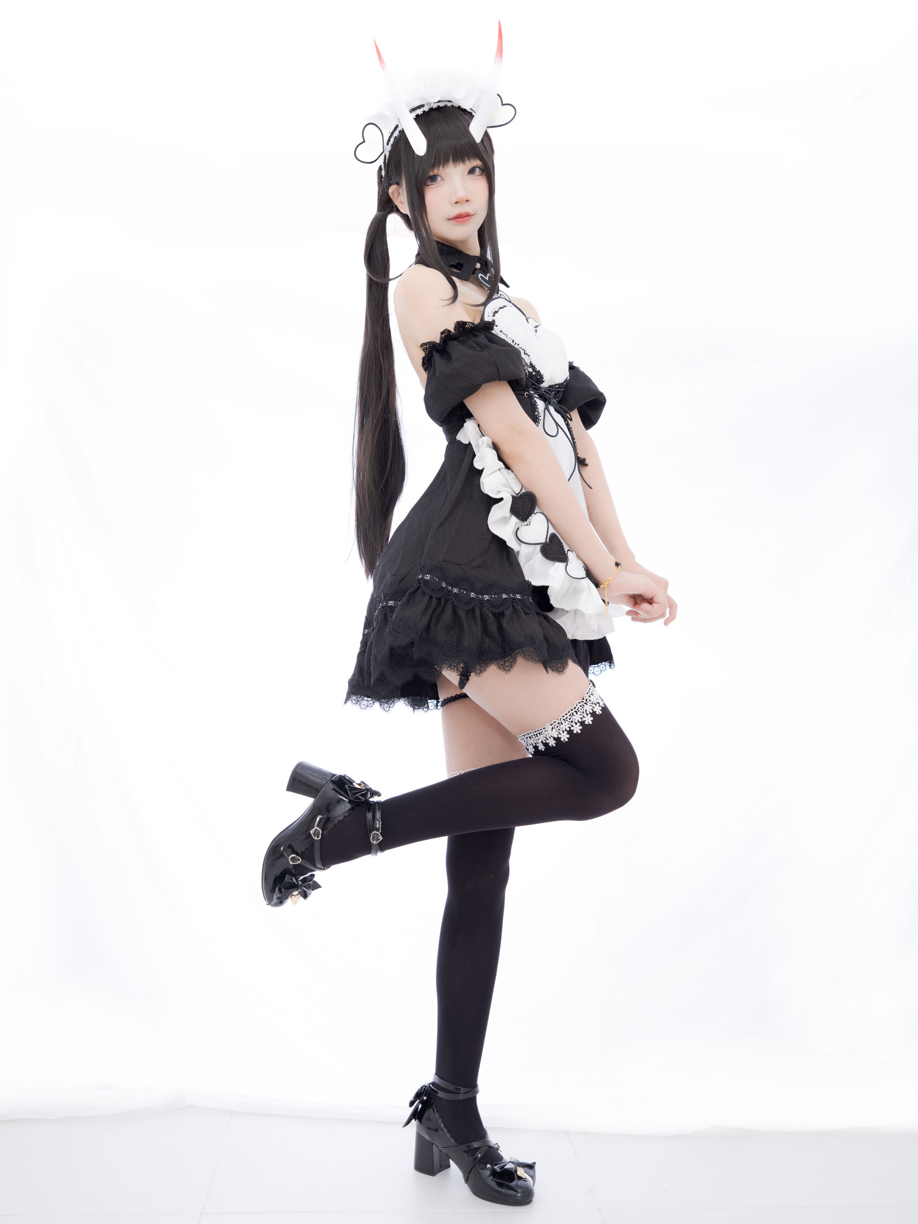 清纯少女五更百鬼 - 能代女仆（18P）