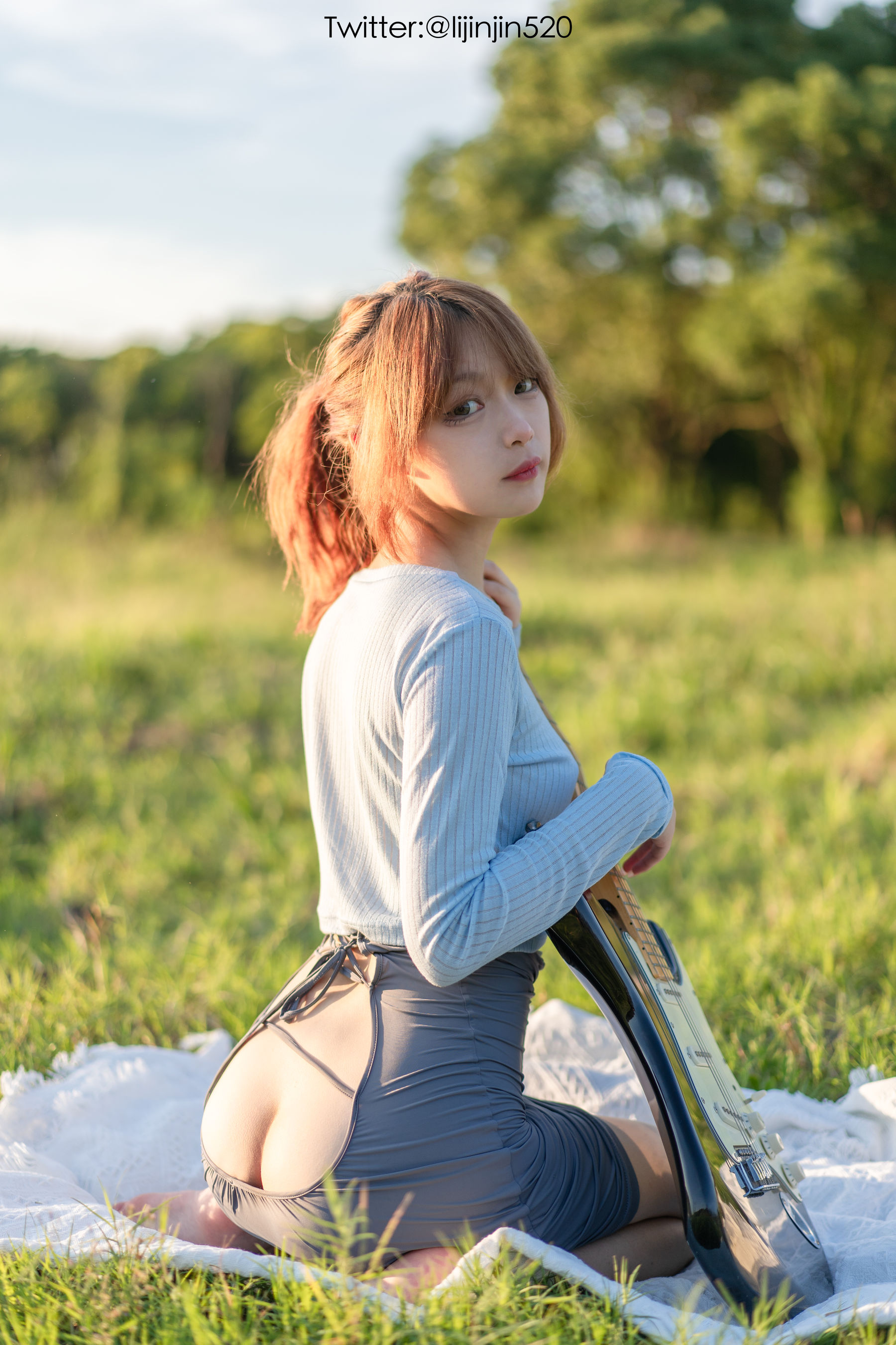 梨瑾瑾 - 吉他妹妹（14P）