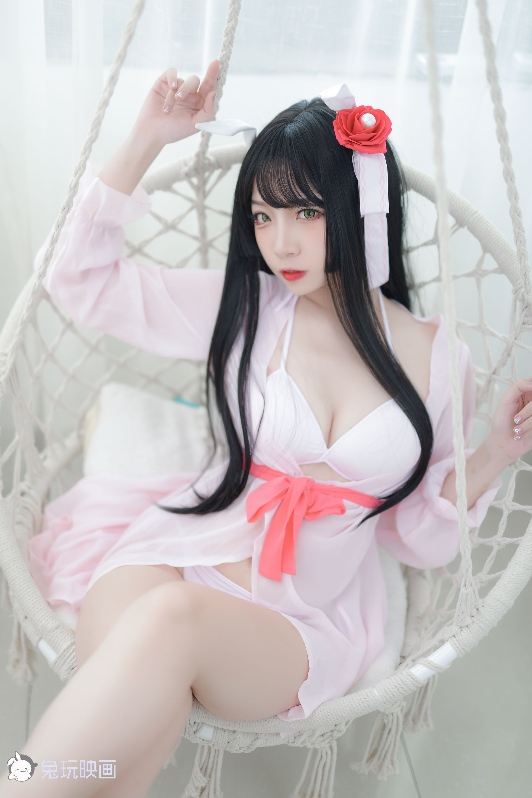 [兔玩映画] - 学姐和月下巡游（41P）