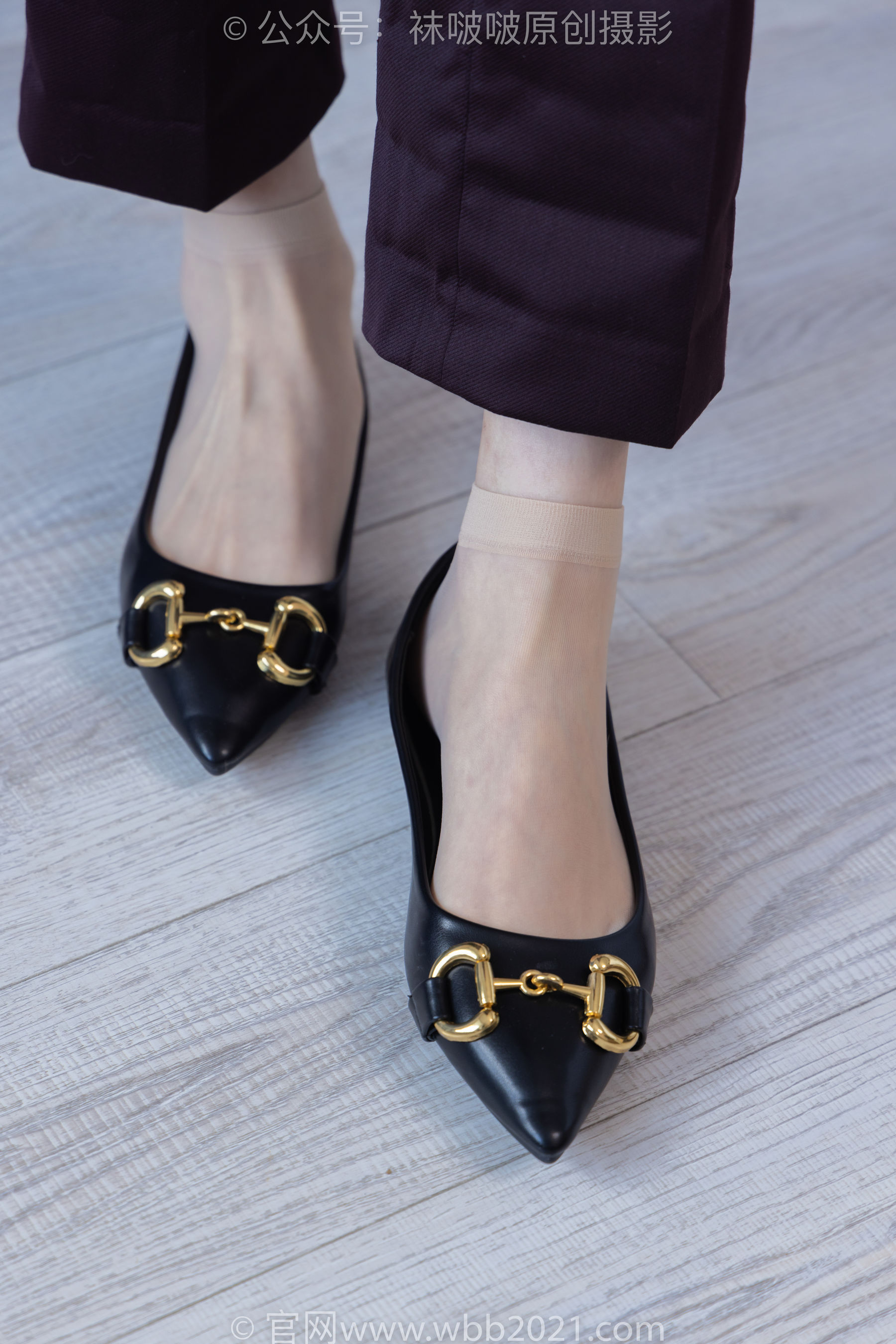 BoBoSocks袜啵啵 No.271 芝士 -平底鞋、短肉丝、银行制服（146P）