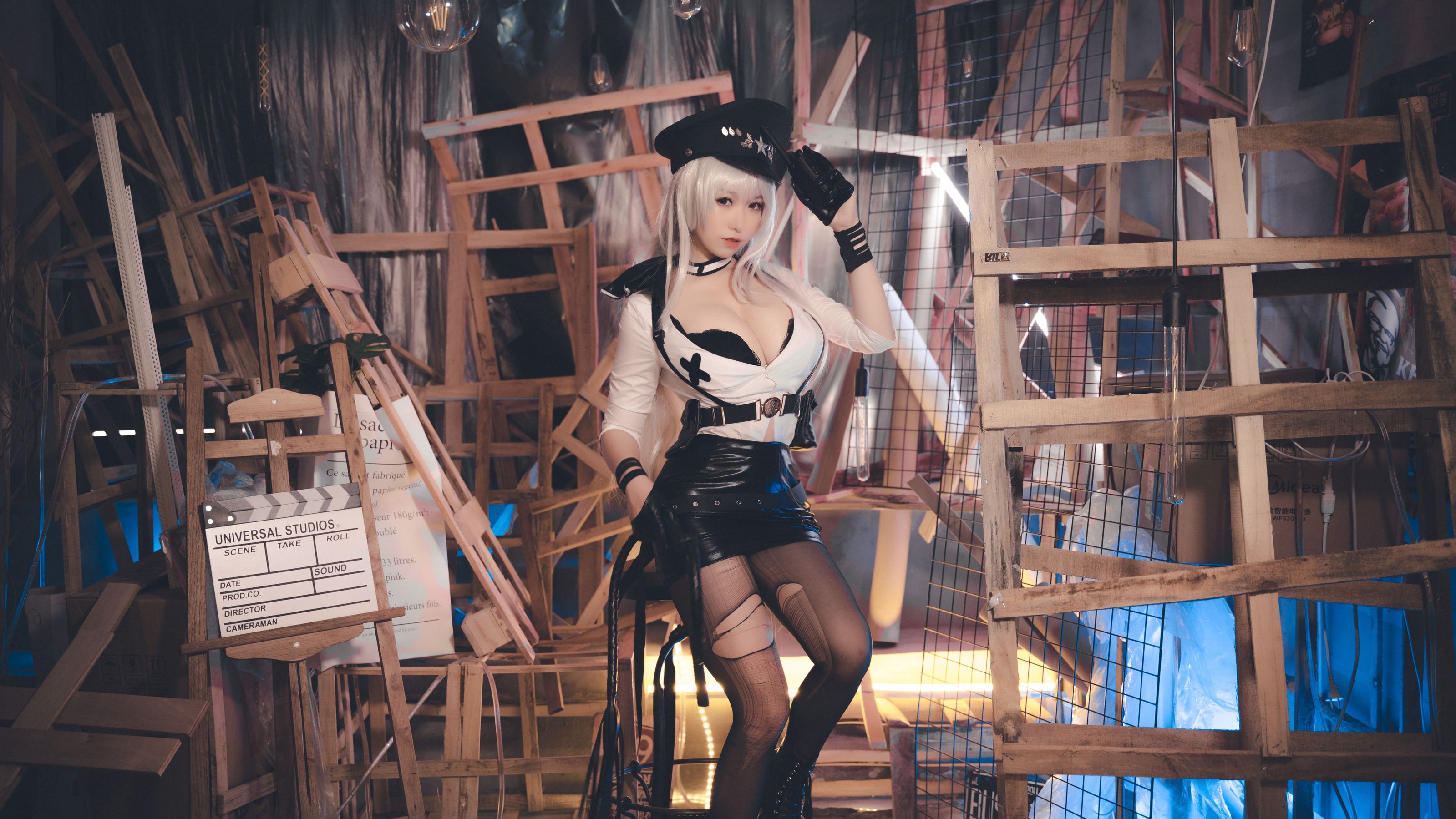 [网红COSER写真] 芋圆侑子SJ_ - 甘古特监狱服（12P）