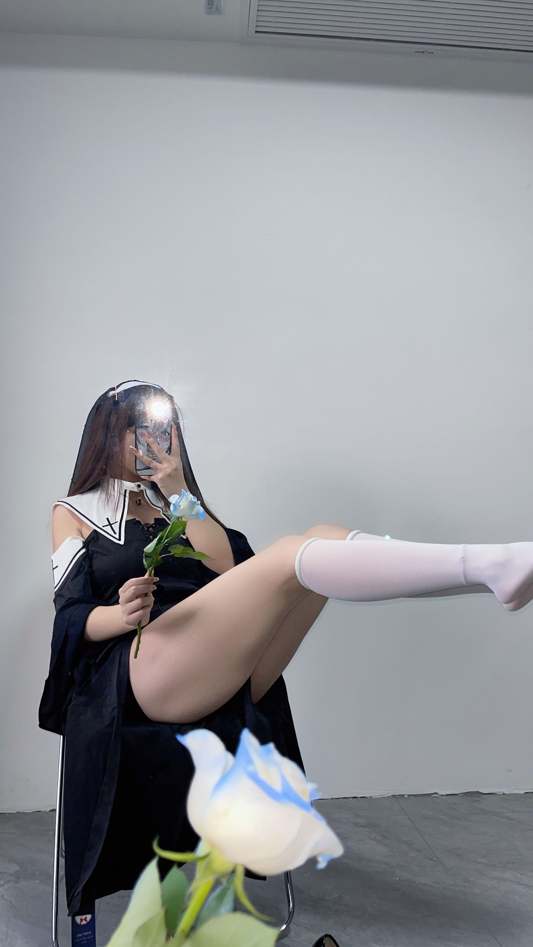 桃沢樱呀 - 纯情修女（32P）