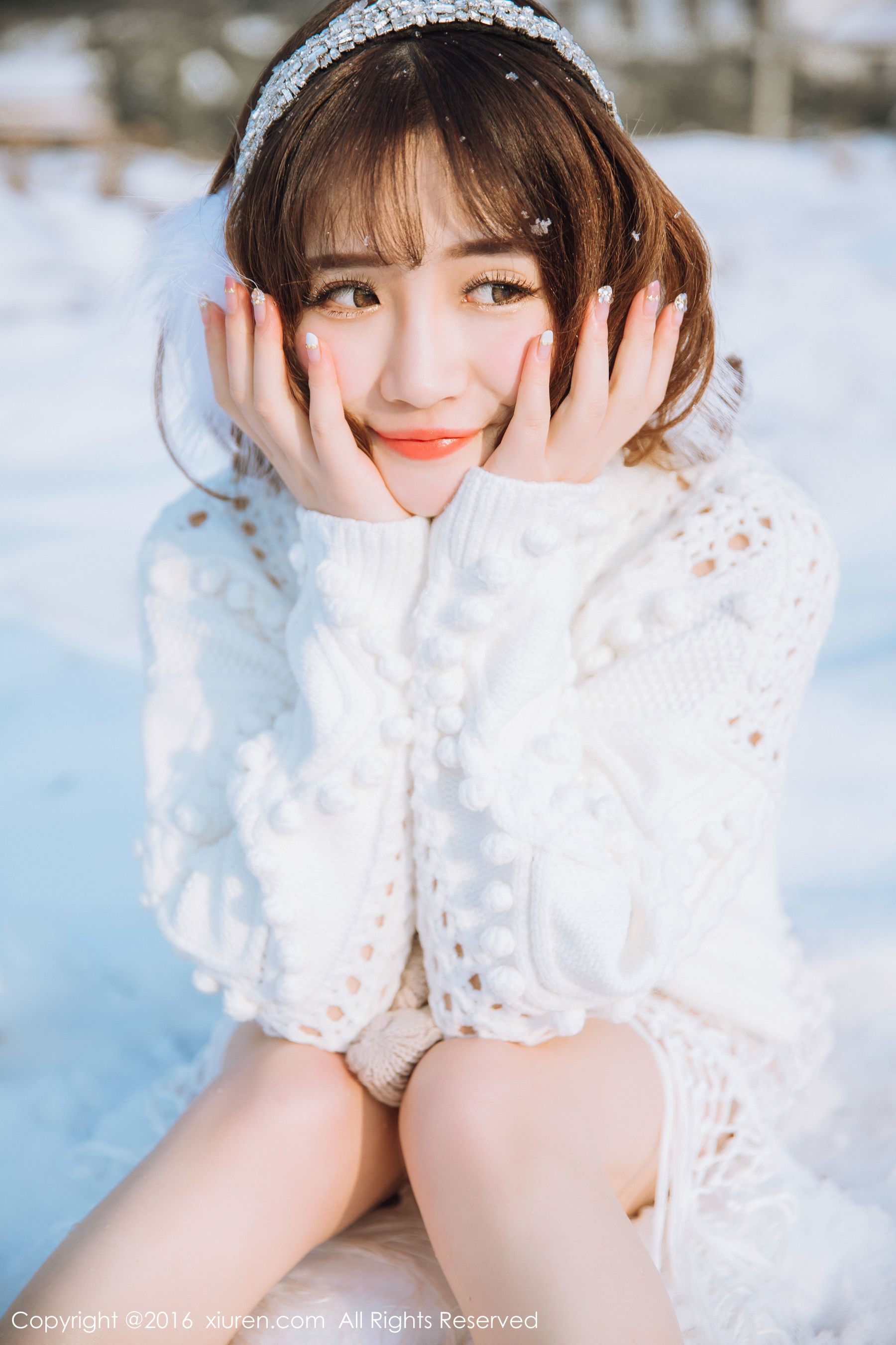 徐cake《新春雪景套图》 [秀人网XiuRen] No.484（35P）