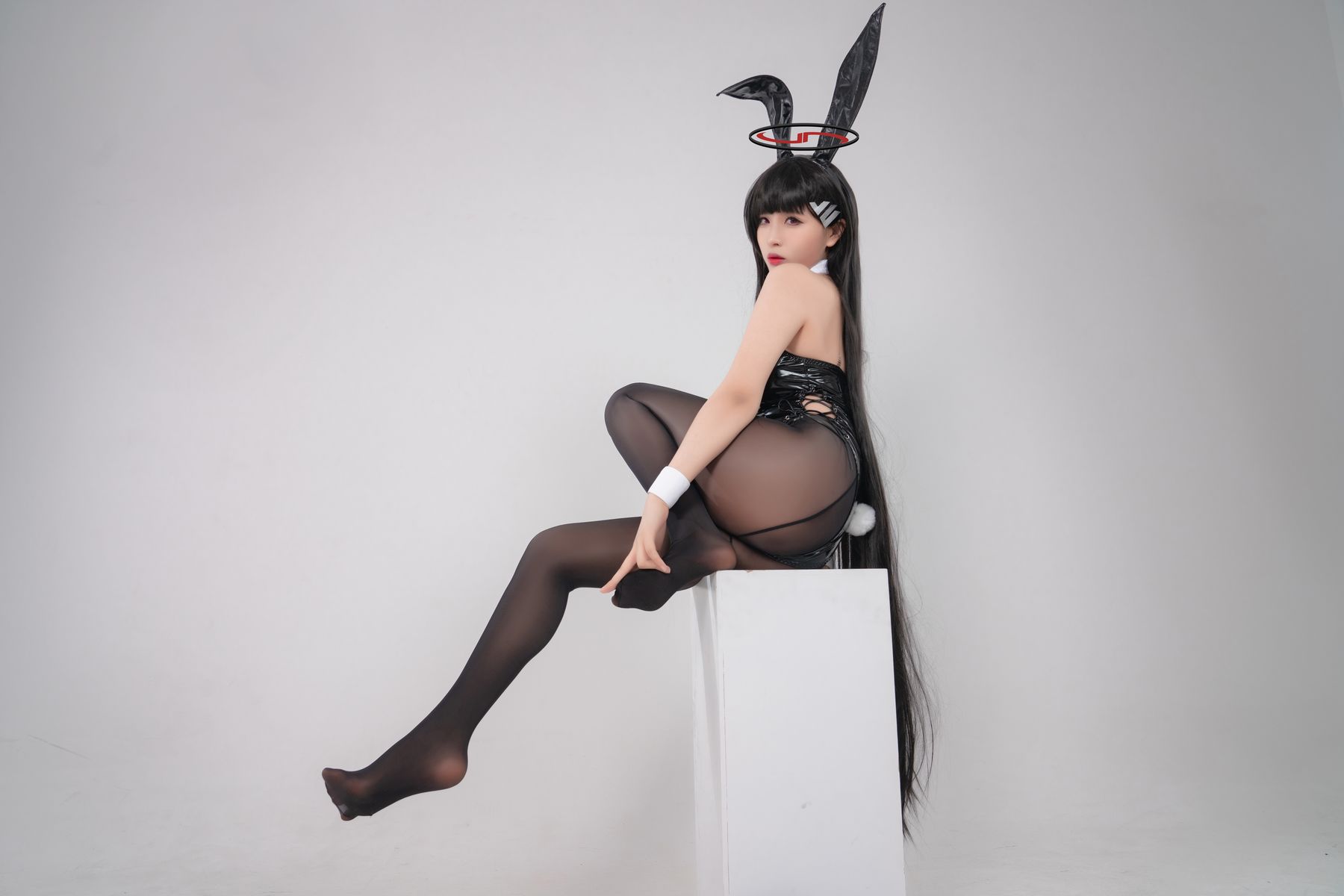 轩萧学姐 - 碧蓝档案 莉音 兔女郎（36P）