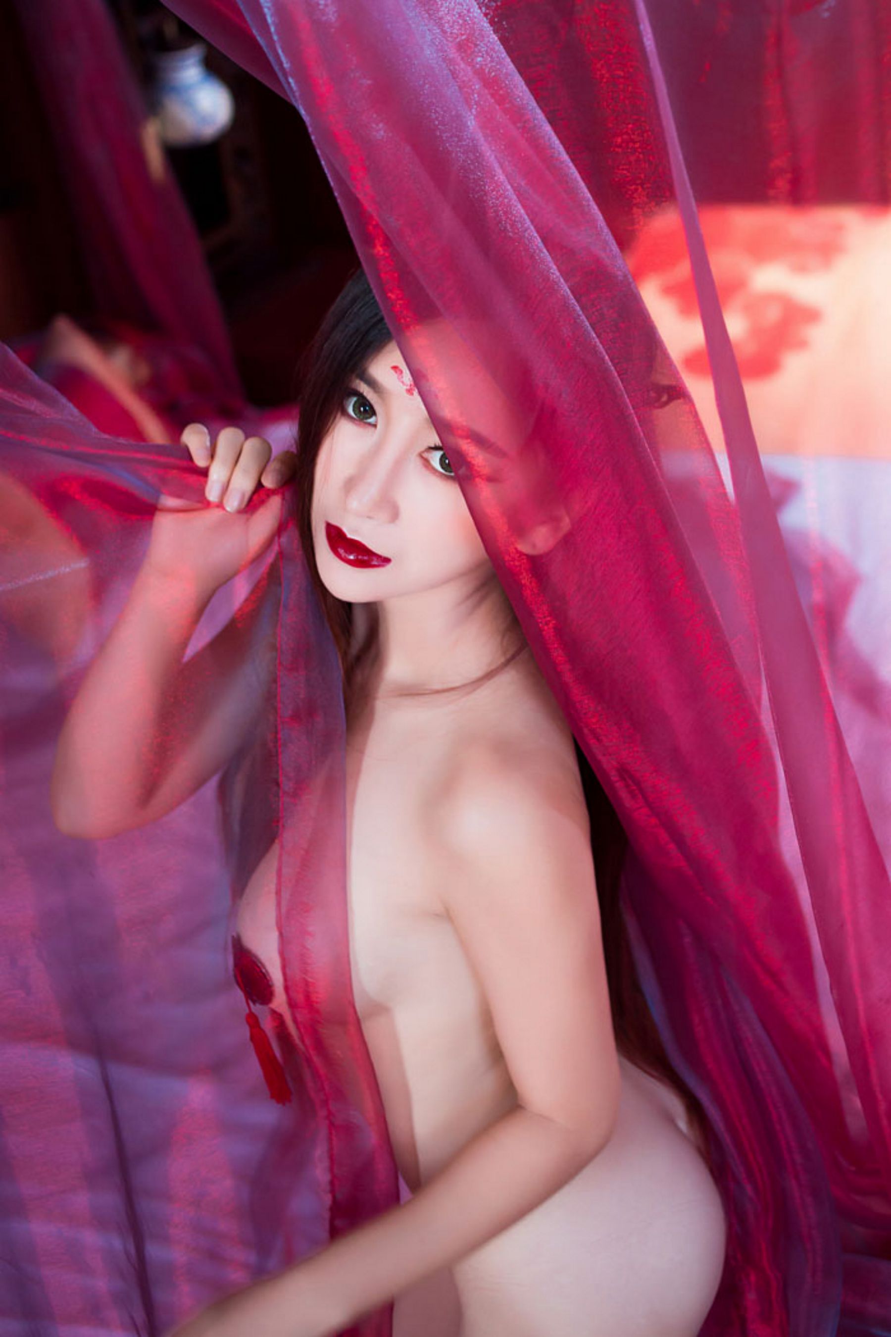 邹晶晶《花千骨 ? 魔化》COS [秀人网XiuRen] No.382（56P）