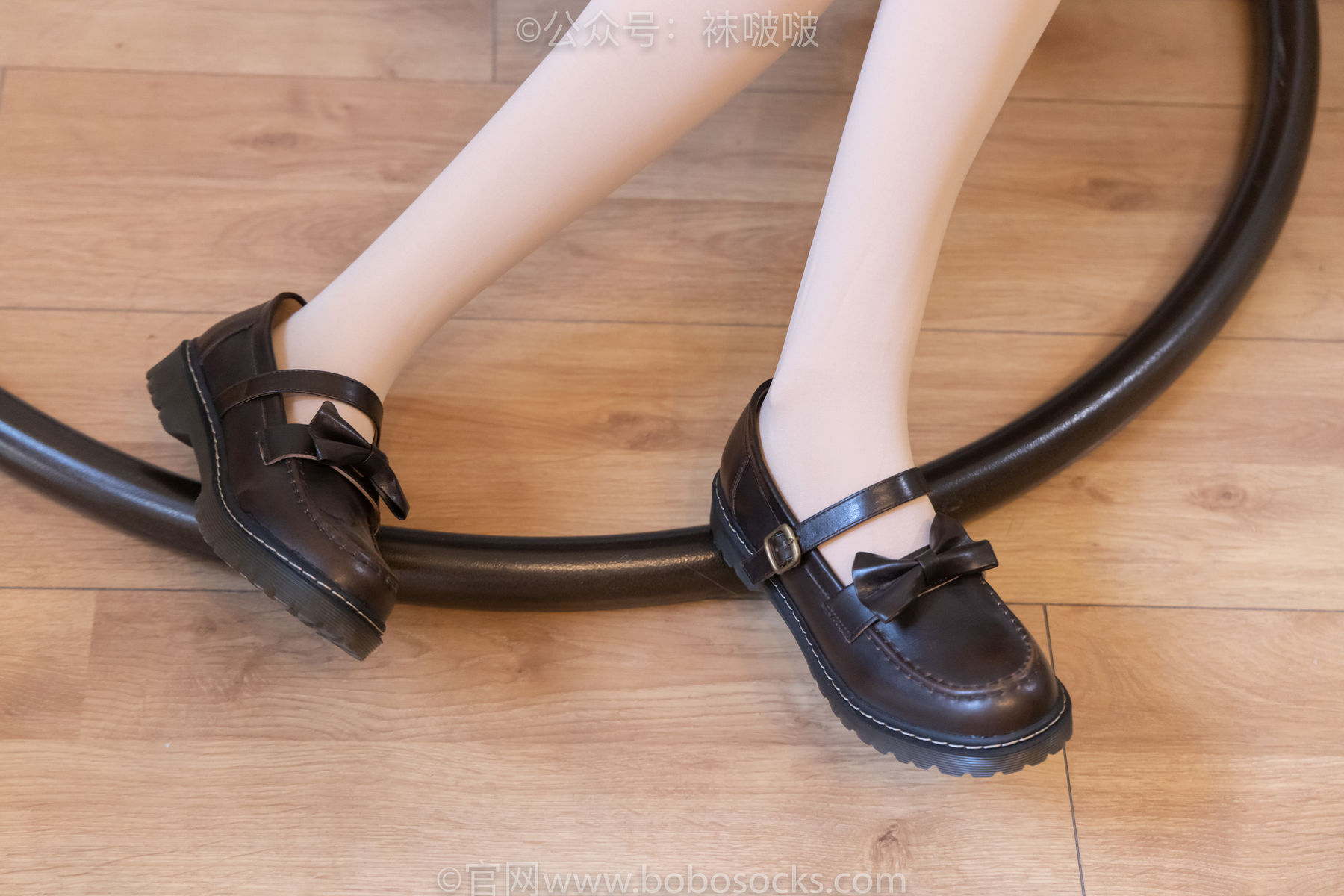 BoBoSocks袜啵啵 No.047 稚予-皮鞋、厚肉丝（131P）