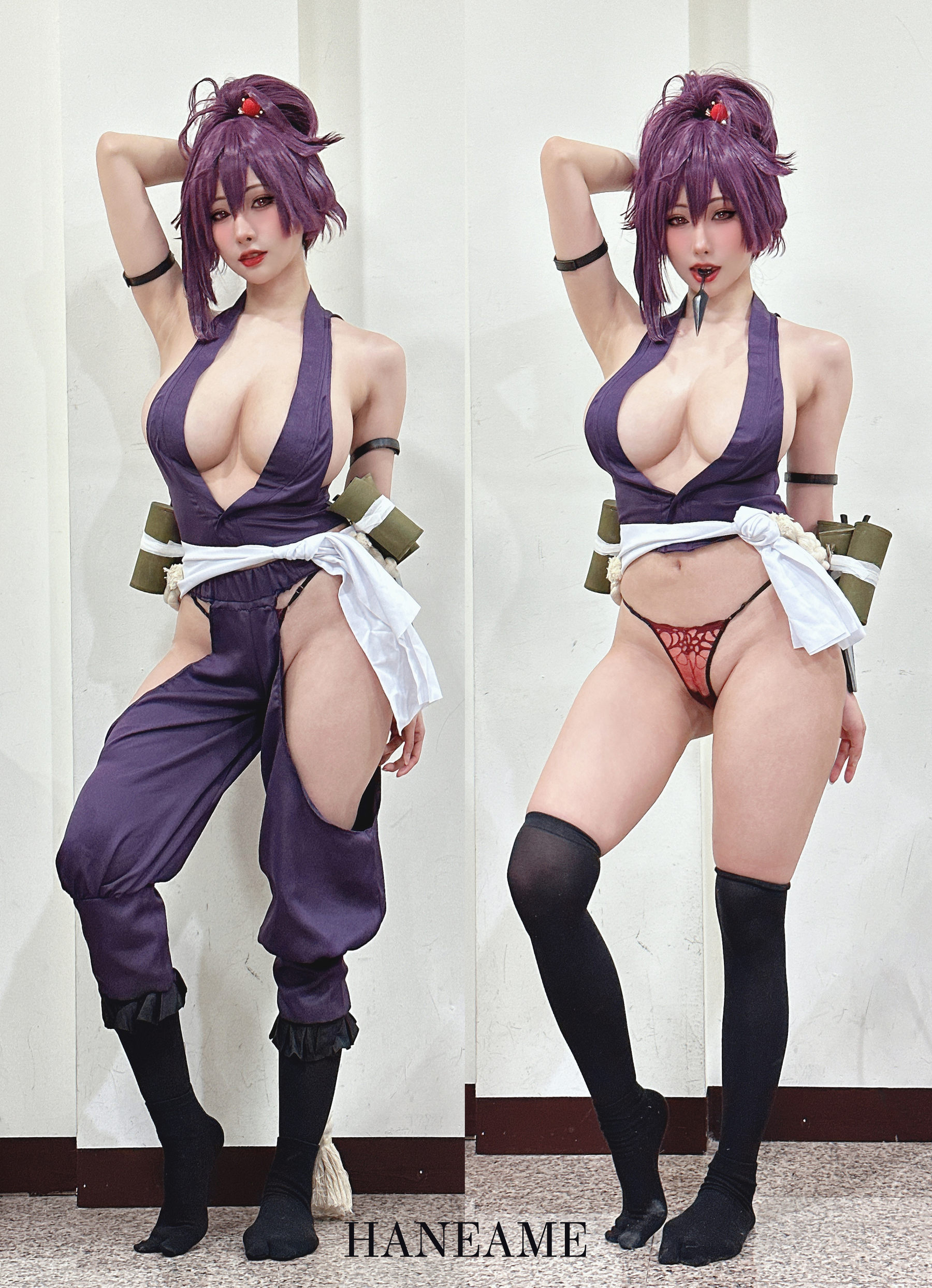 Hane Ame 雨波写真 - Hell's paradise 地獄樂-杠（32P）-爱变色