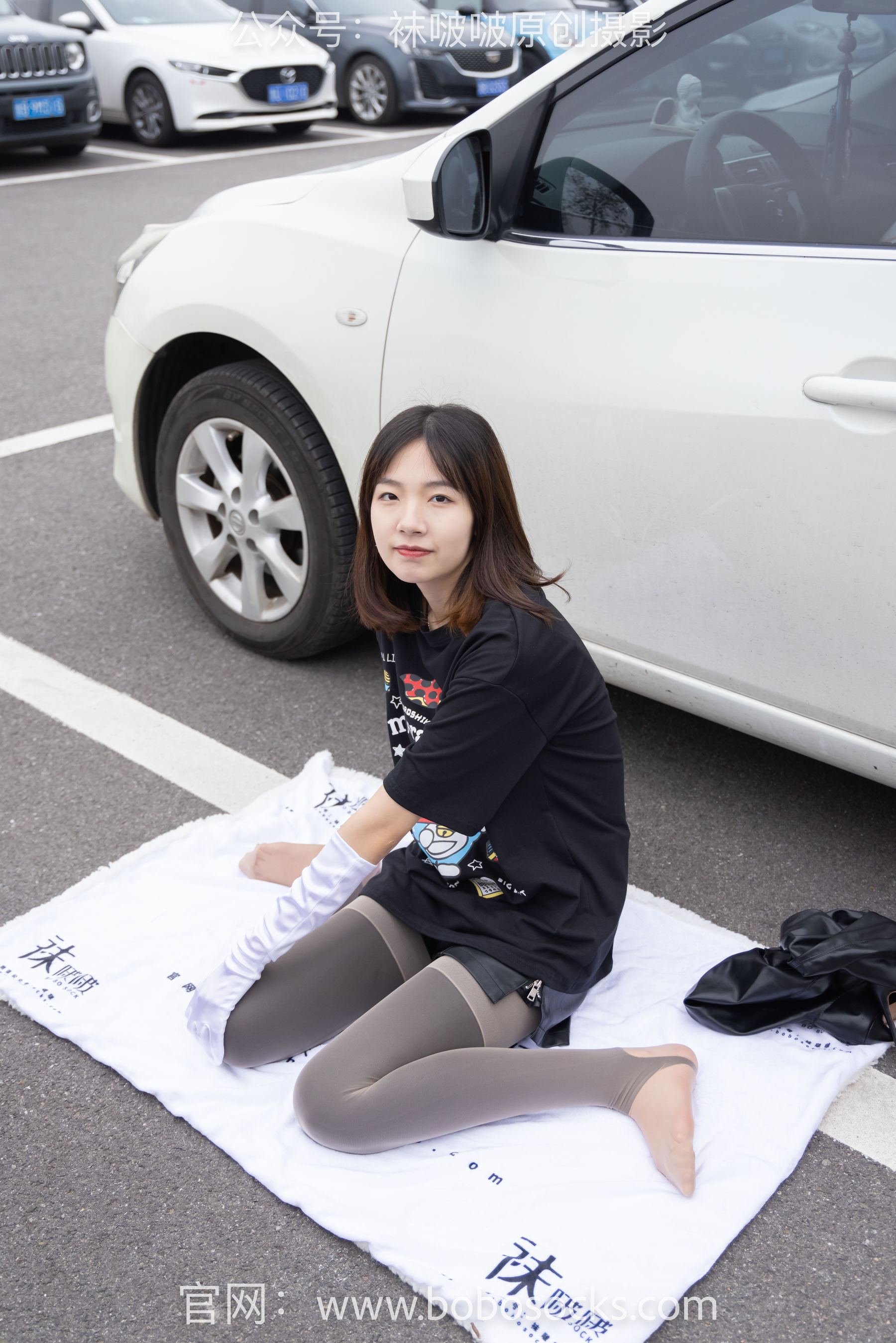 BoBoSocks袜啵啵 No.146 小甜豆-高跟长靴、黑色踩脚裤、肉丝（154P）