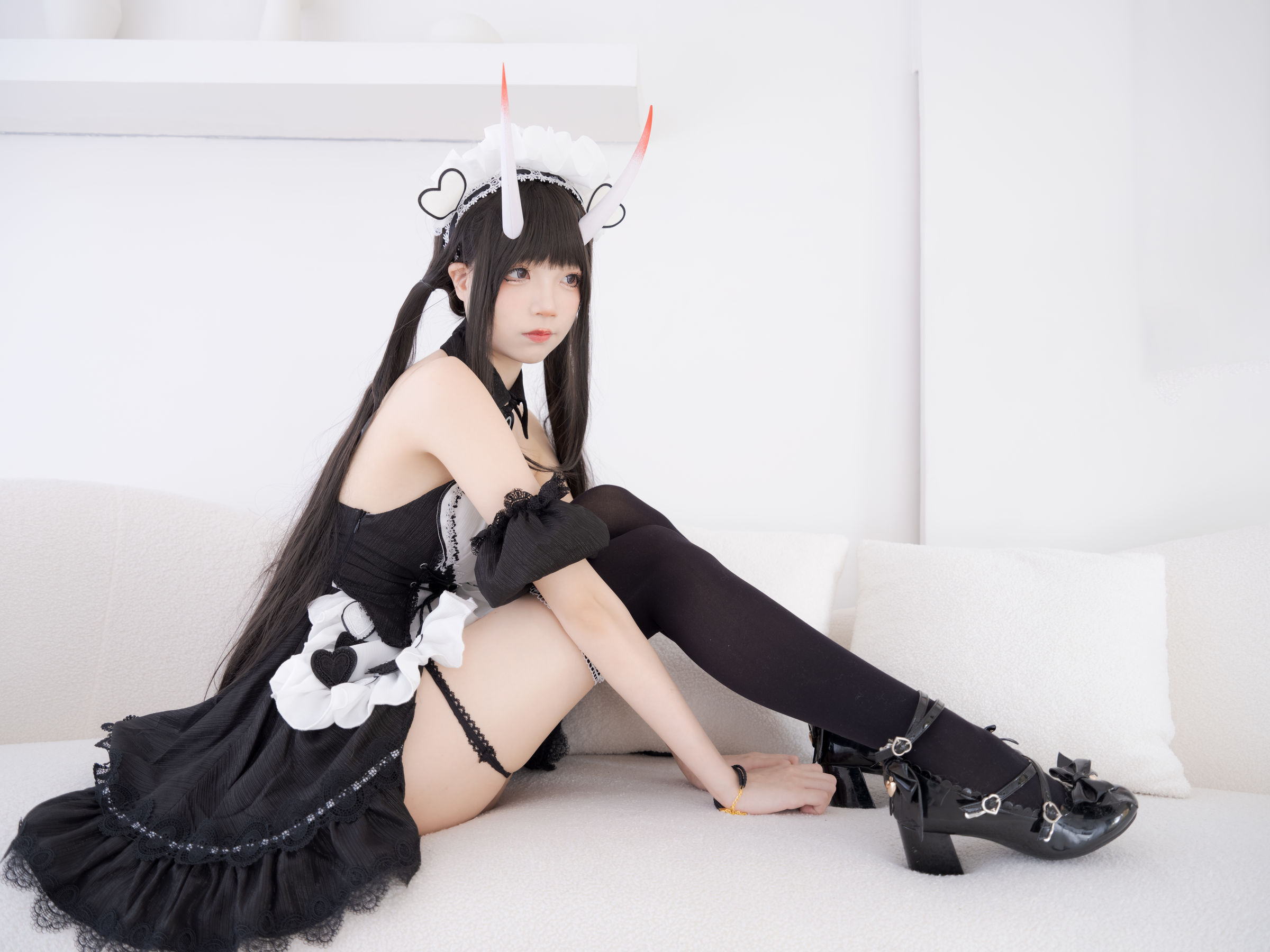 清纯少女五更百鬼 - 能代女仆（18P）