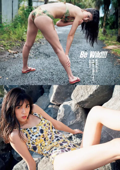 北向珠夕 8頭身グラマラス美女の泳装写真　51P③-爱变色