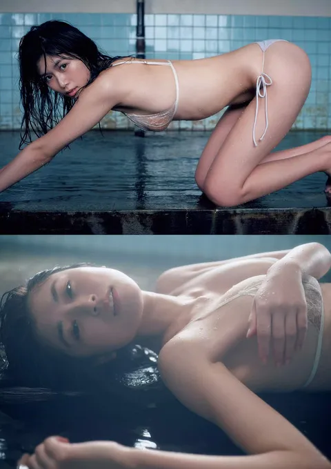 北向珠夕 8頭身グラマラス美女の泳装写真　51P③